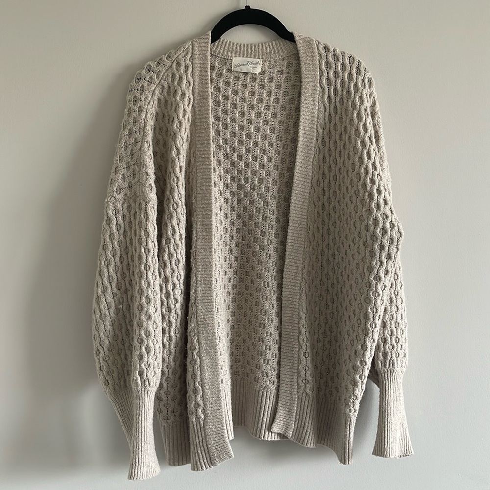 Universal Thread Waffle Knit Cardigan